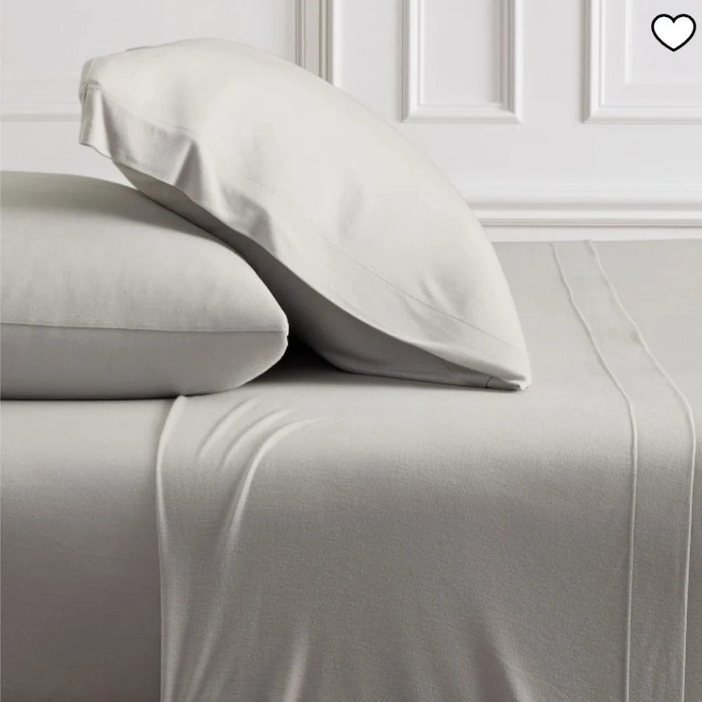 West Elm Silky TENCEL™ Modal Sheet Set, Size King, Color Frost, Retail $179.00US